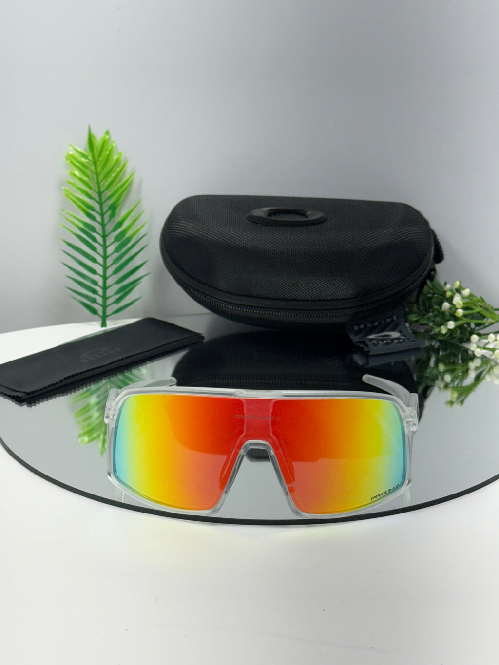 Oakley SURTO Sports ( Red Mirror & Clear )