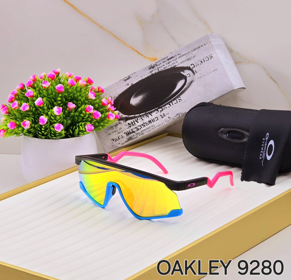 Oakley BXTR Sports ( Red Mirror & Pink  )
